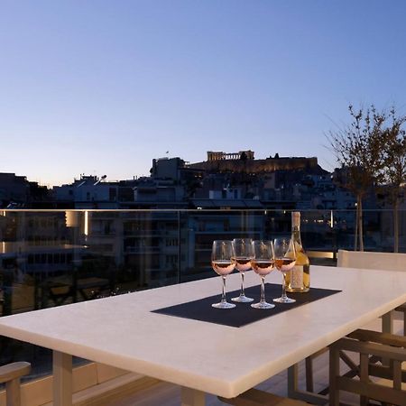 Ueber Lux 2 Bedroom New Penthouse With Acropolis View Athene Buitenkant foto