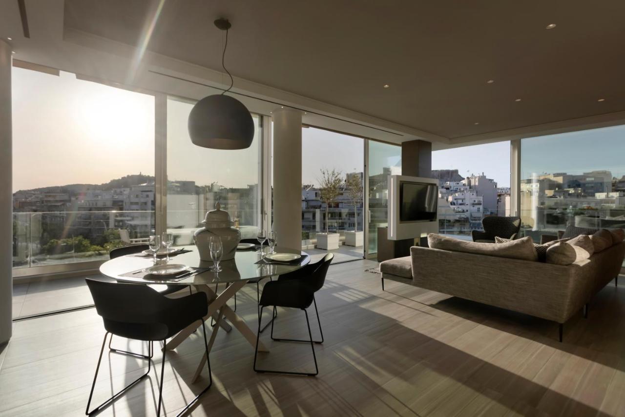 Ueber Lux 2 Bedroom New Penthouse With Acropolis View Athene Buitenkant foto