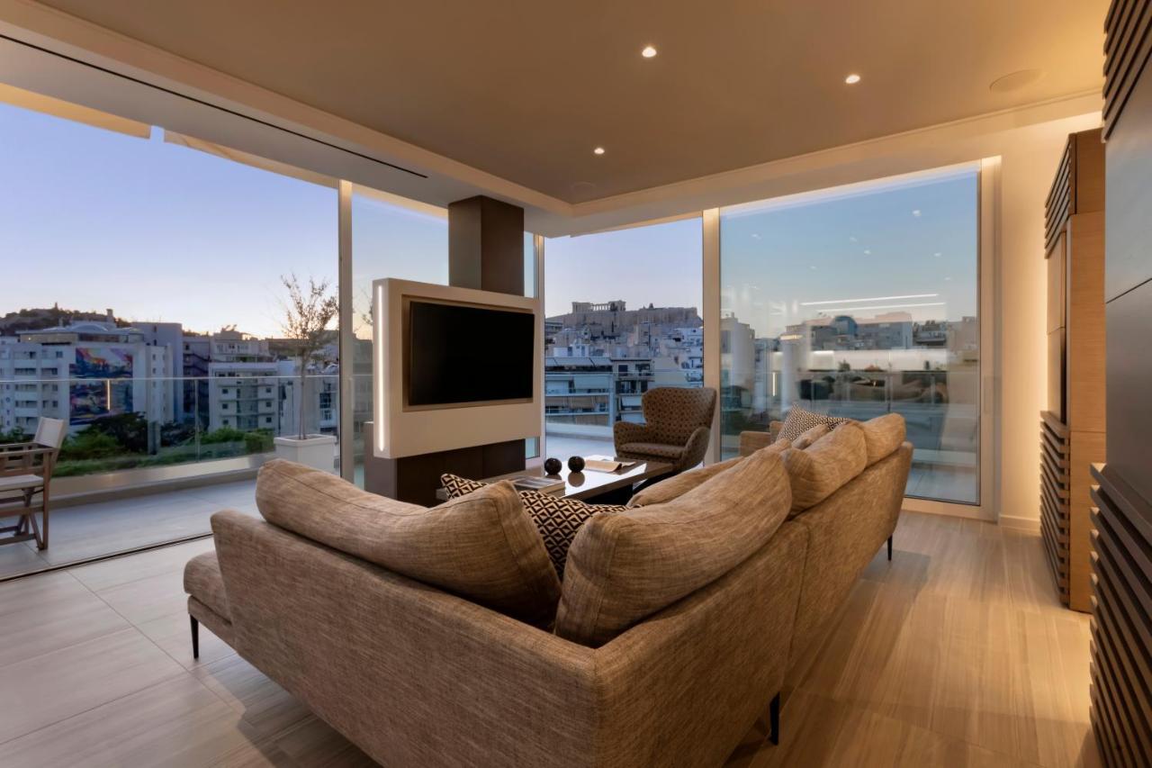 Ueber Lux 2 Bedroom New Penthouse With Acropolis View Athene Buitenkant foto