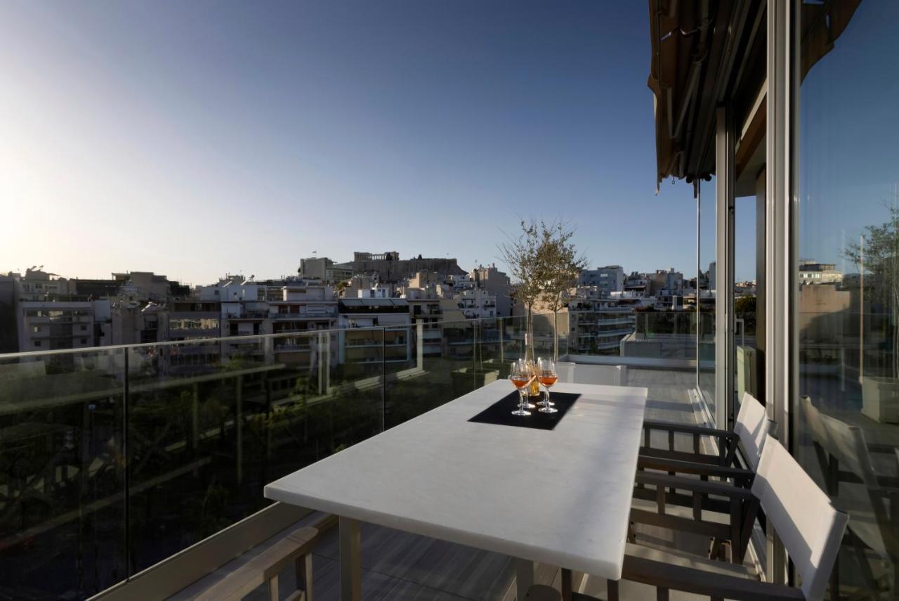 Ueber Lux 2 Bedroom New Penthouse With Acropolis View Athene Buitenkant foto