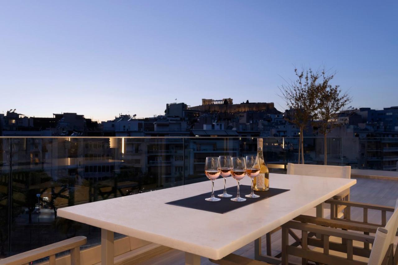 Ueber Lux 2 Bedroom New Penthouse With Acropolis View Athene Buitenkant foto