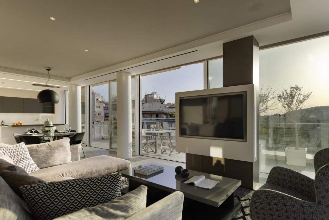 Ueber Lux 2 Bedroom New Penthouse With Acropolis View Athene Buitenkant foto
