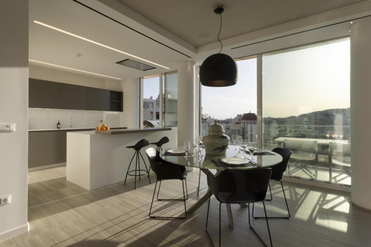 Ueber Lux 2 Bedroom New Penthouse With Acropolis View Athene Buitenkant foto